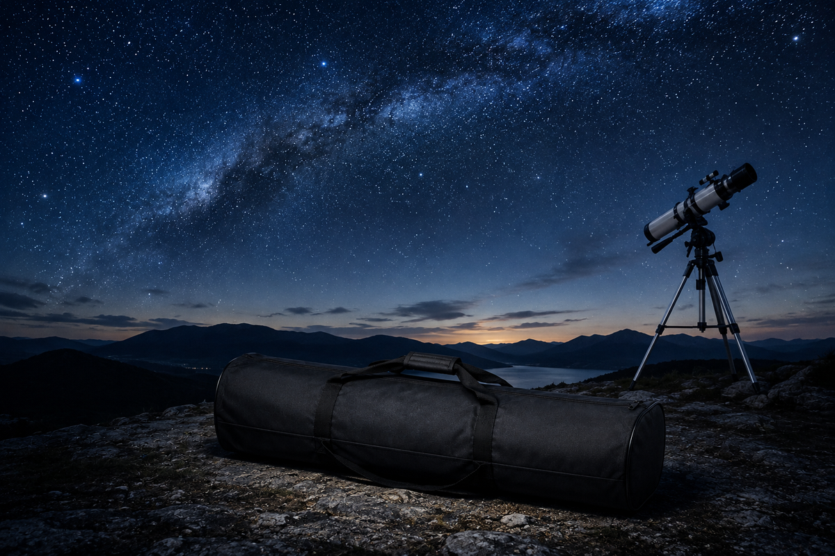 Sac de transport de protection pour télescope