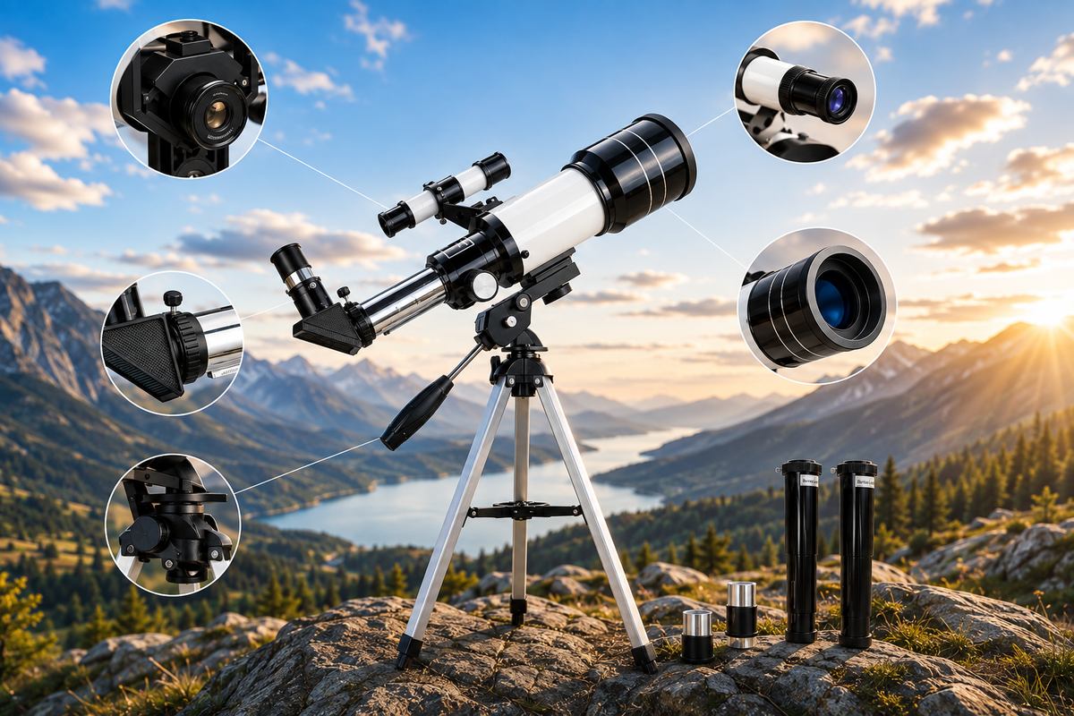 Télescope Astronomique Zoom 150× HD