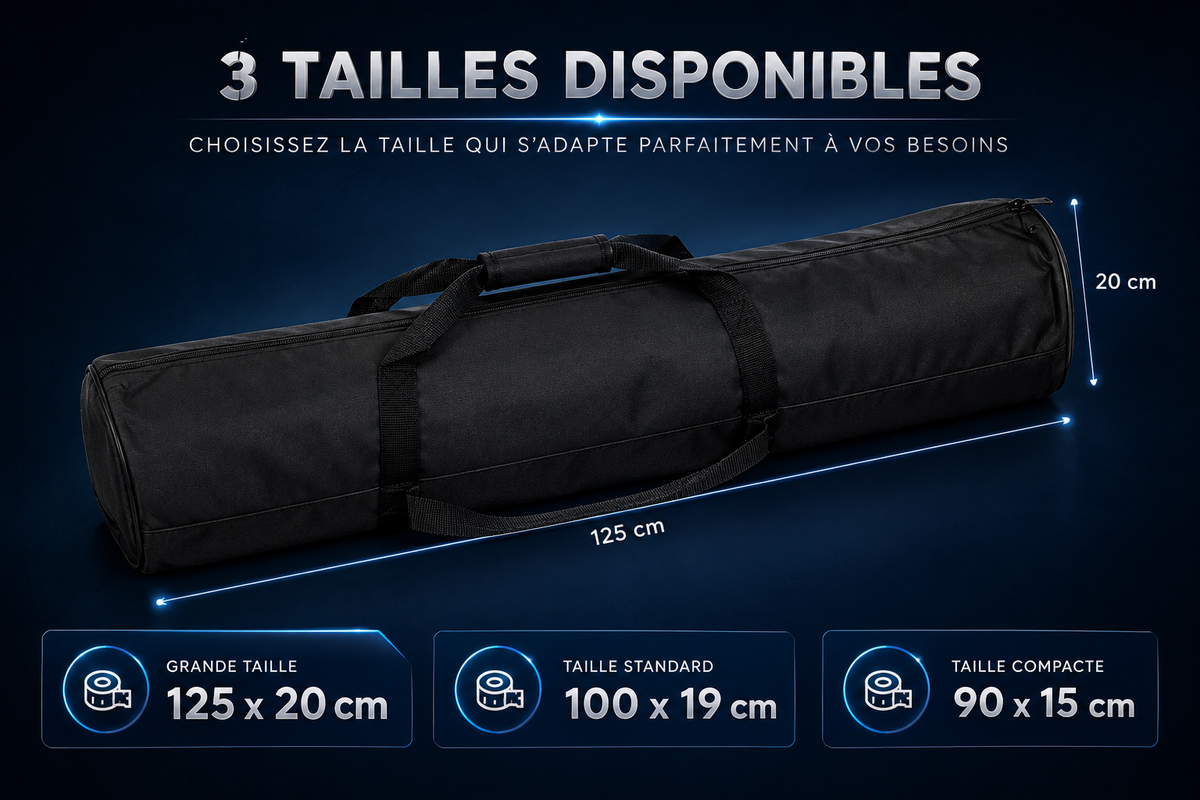 Sac de transport de protection pour télescope